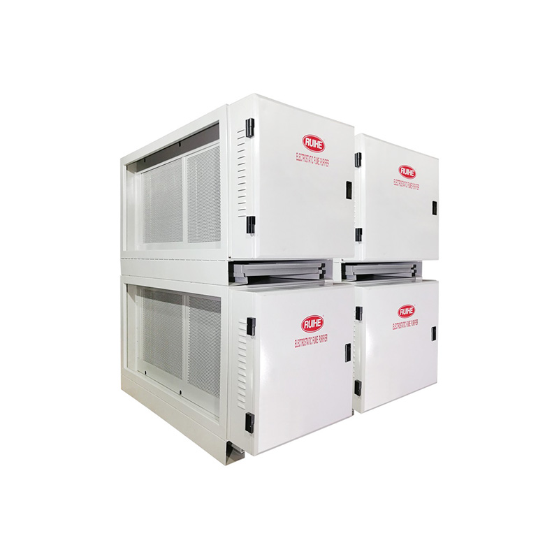 RUIHE-Best Electrostatic Air Cleaner Esp Fume Clean For Commercial Kitchen Dgrh-k-2-14000-1