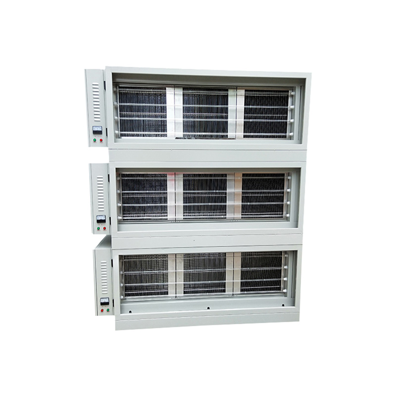 RUIHE-Best Electrostatic Precipitator Principle Commercial Kitchen Air Cleaner-2