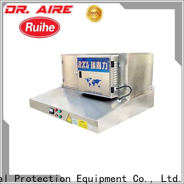 Latest commercial kitchen extractor hood esp factory for house