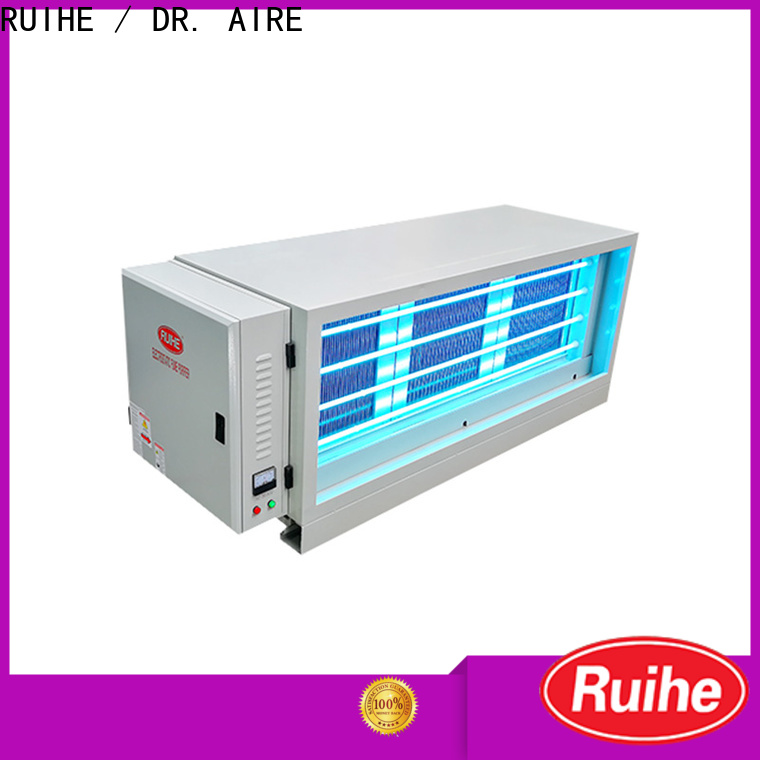 RUIHE / DR. Fábrica de campanas de ventilación de cocina comercial AIRE para humo