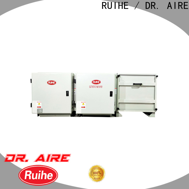 RUIHE / DR. AIRE Unidad depuradora de alta calidad para empresa de escape de cocina para cocina