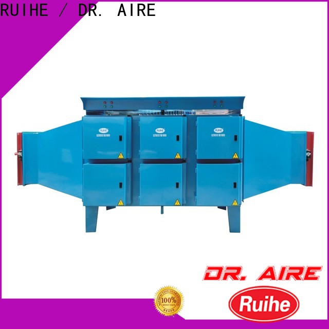 RUIHE / DR. AIRE El mejor sistema de filtración de aire industrial para empresas y cocinas.