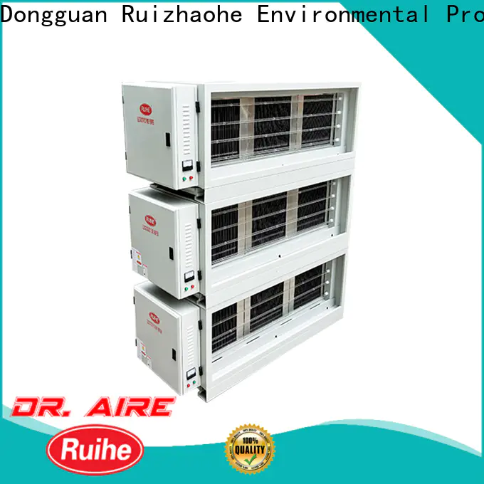RUIHE / DR. AIRE Custom commercial extractor fan filters factory for smoke