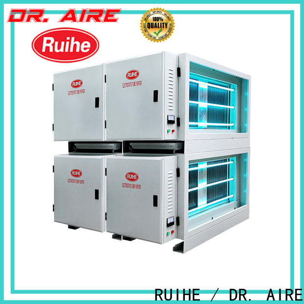 RUIHE / DR. Unidad de control de contaminación AIRE esp para fabricantes de escape de cocina para cocina