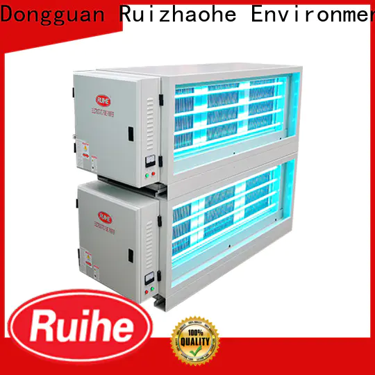 RUIHE / DR. AIRE double kitchen electrostatic precipitator factory for smoke