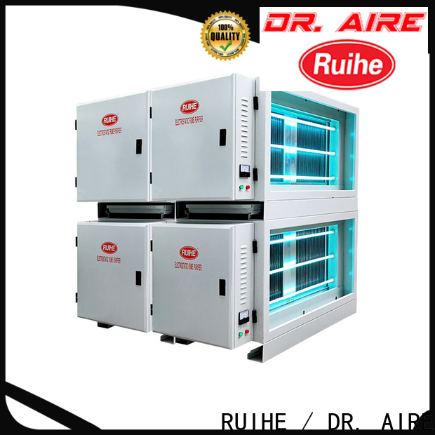 RUIHE / DR. AIRE Top purificador de aire olores de cocina para negocio para humo