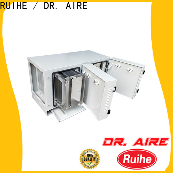 RUIHE / DR. AIRE sistema de filtración doble de cocina para negocio para cocina