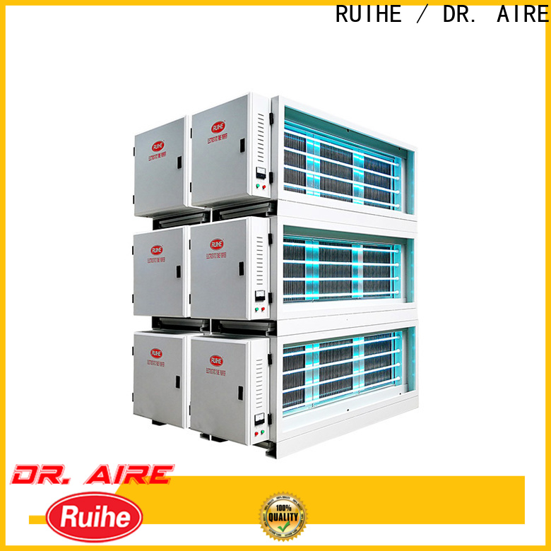 RUIHE / DR. Extractor de cocina profesional comercial AIRE para negocio para humos