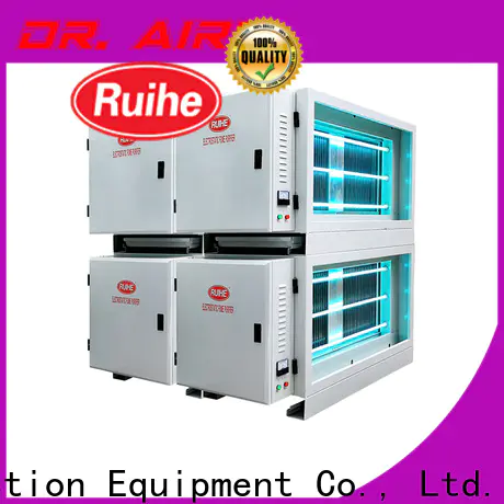RUIHE / DR. AIRE fume carbon filter extractor fan commercial company for smoke