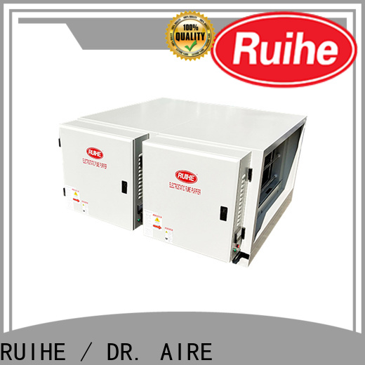 RUIHE / DR. AIRE Los mejores fabricantes de filtros extractores de cocina comerciales para humo.