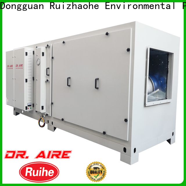 RUIHE / DR. Unidad AIRE filtro electrostático para escape de cocina Suministro de humo