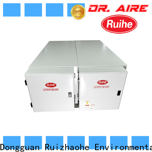 RUIHE / DR. Empresa de filtros de aire electrostáticos industriales de emisión AIRE para el hogar