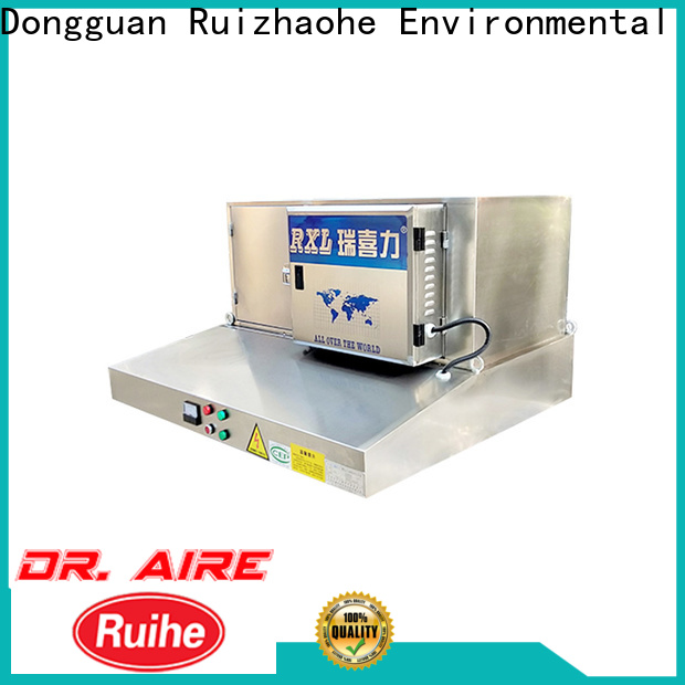 RUIHE / DR. AIRE Los mejores filtros de cocina comerciales Suministro de humo