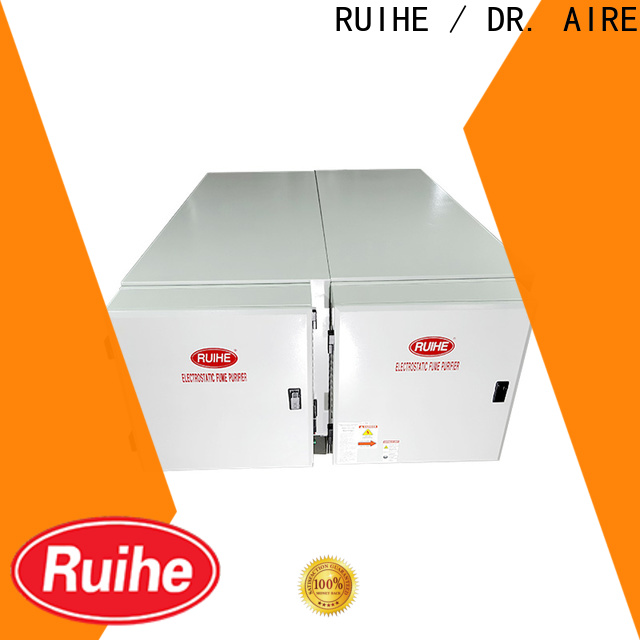 RUIHE / DR. Fábrica de filtros de aceite de escape de cocina AIRE ruihe para humo