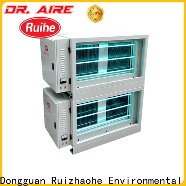 RUIHE / DR. Sistema depurador de gases de escape de cocina con emisiones AIRE para negocios y casas