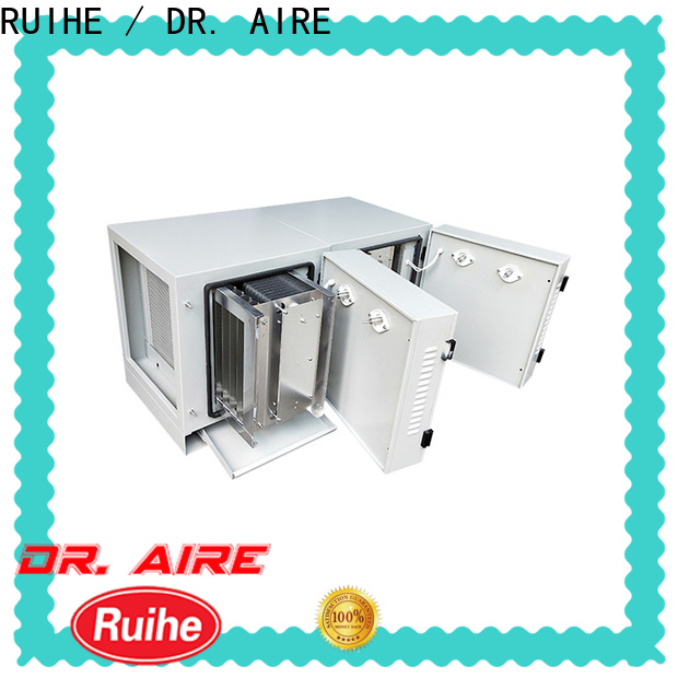 Dosel superior para cocina comercial, suministro doble para humo.