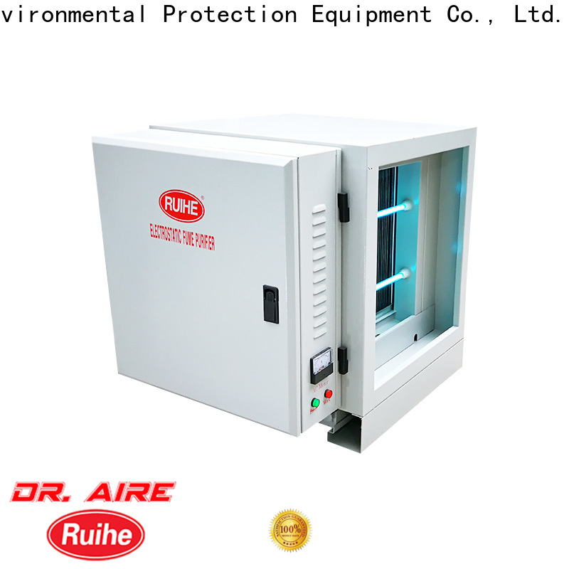 RUIHE / DR. AIRE Filtro electrostático al por mayor para escape de cocina para negocios para el hogar