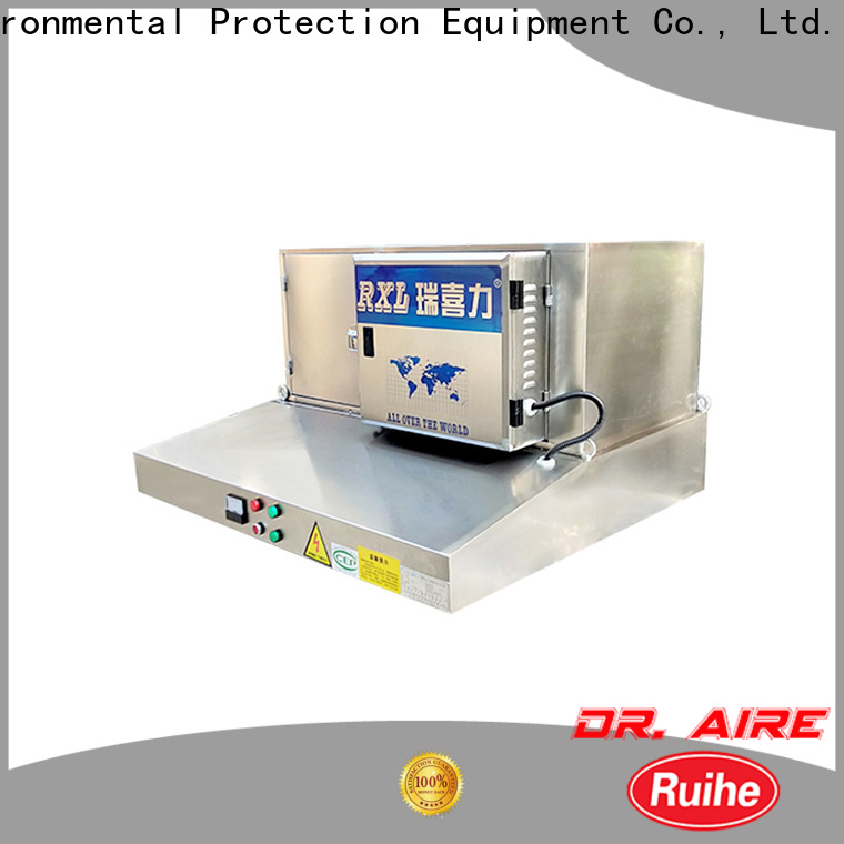 RUIHE / DR. AIRE Nuevo extractor de filtro de aire de cocina para negocio para casa