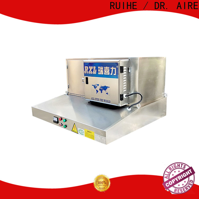 RUIHE / DR. AIRE commercial scrubber unit for kitchen exhaust manufacturers for smoke