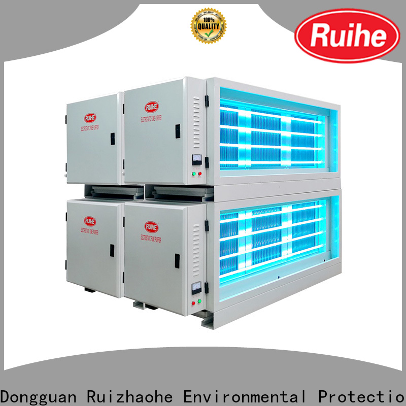 RUIHE / DR. AIRE precipitator grease exhaust scrubber Suppliers for kitchen