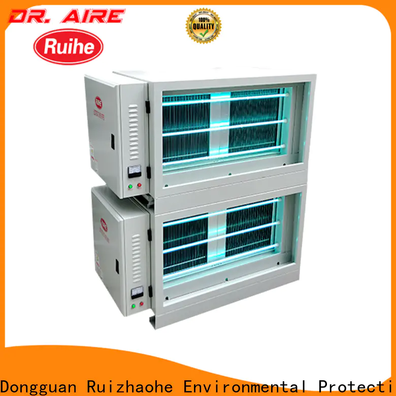 RUIHE / DR. AIRE collecting carbon filter for kitchen exhaust company for smoke