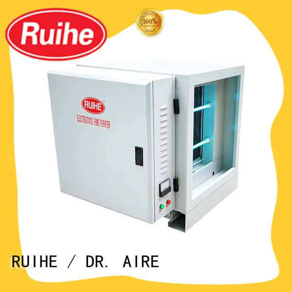 RUIHE / DR. AIRE dgrhk7000 scrubbers precipitators and filters factory for kitchen