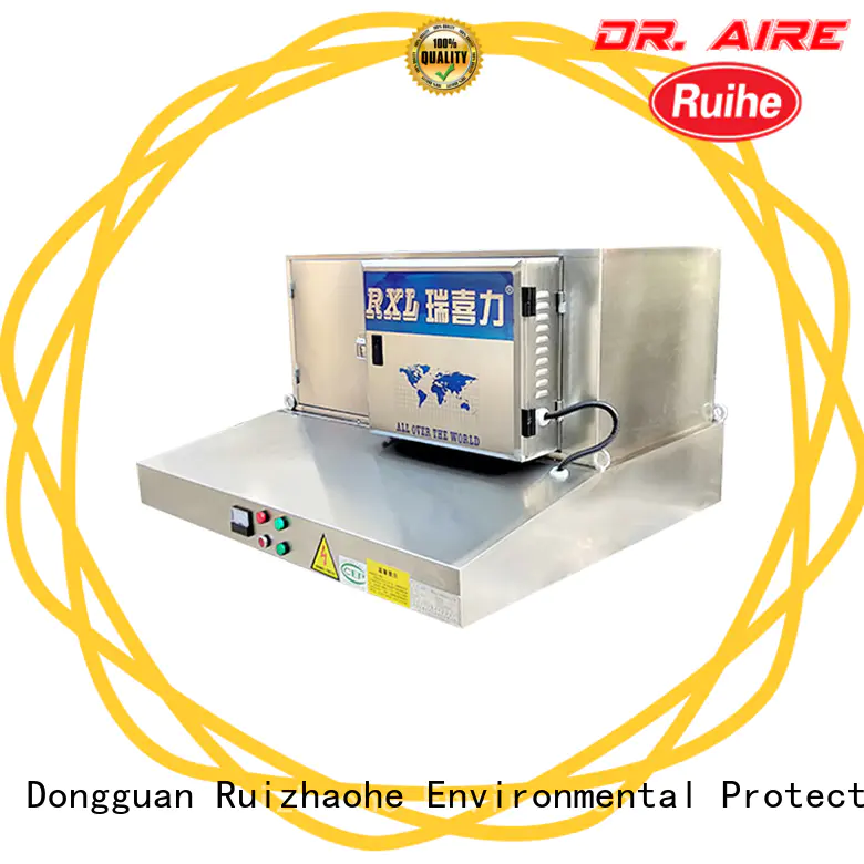 RUIHE / DR. AIRE kitchen commercial kitchen exhaust hood manufacturers for smoke