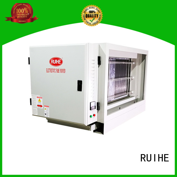 Quality RUIHE Brand dgrhk21000 professional Kitchen Electrostatic Precipitator