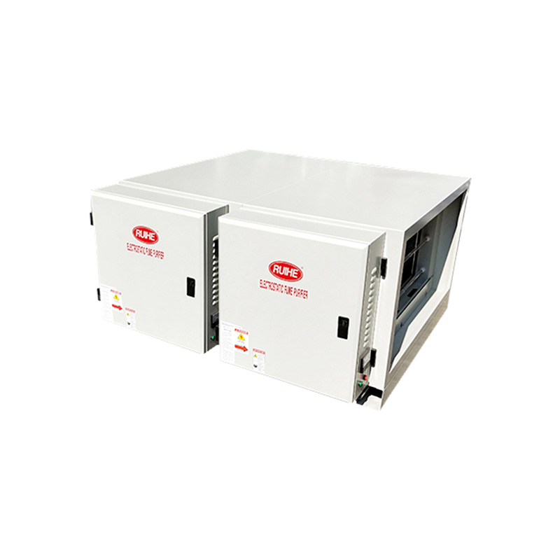extractor Custom air filter Kitchen Electrostatic Precipitator RUIHE exhaust