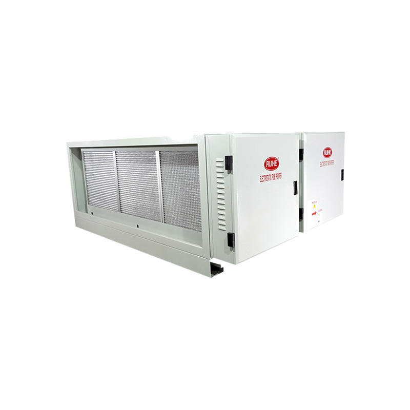 High Quality Commercial Kitchen Electrostatic Precipitator (ESP) DGRH-K-2-10500 Double pass