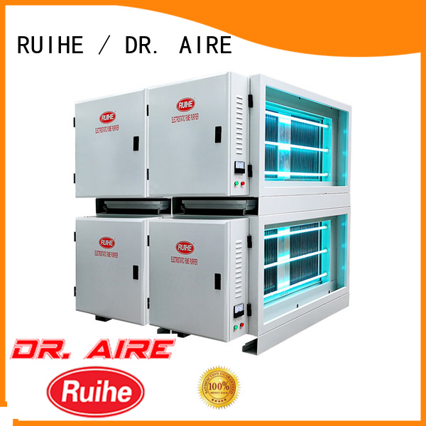 RUIHE / DR. Empresa de depuración de gases de escape de grasa limpia AIRE para el hogar