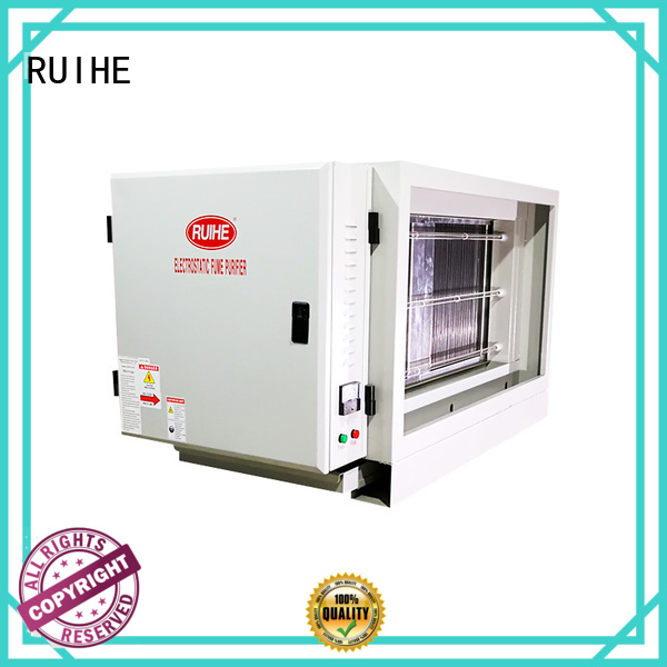 Precipitador electrostático de cocina doble dgrhk21000 OEM RUIHE