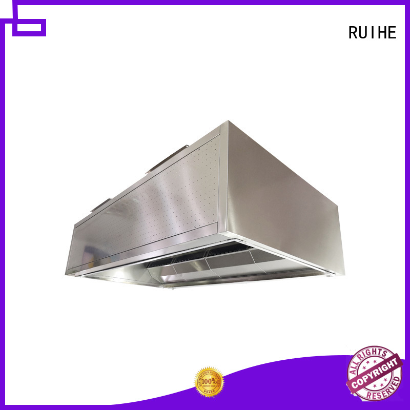 commercial kitchen range hood exhaust commercial island Warranty RUIHE