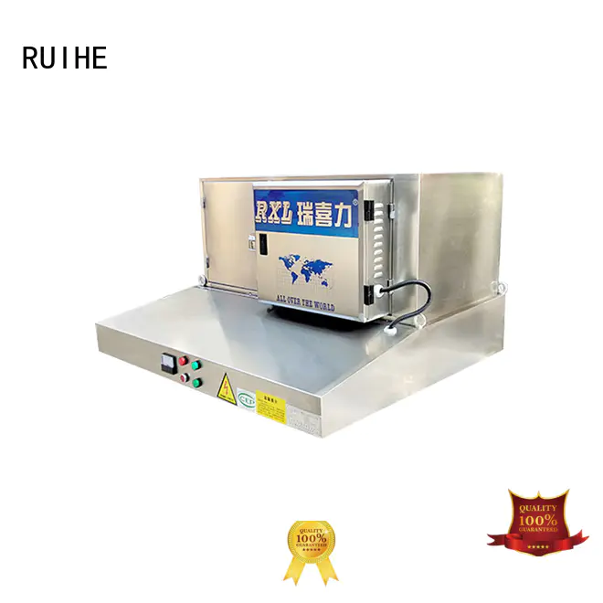 electrostatic exhaust exhaust hood range RUIHE company