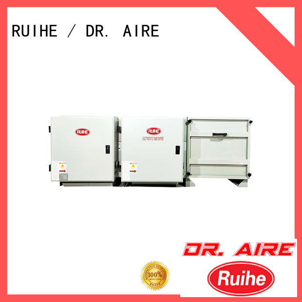 RUIHE / DR. AIRE Top precipitador electrostático para fabricantes de escape de cocina para cocina