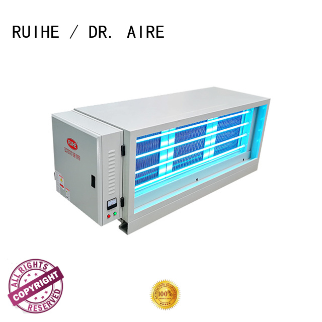 RUIHE / DR. AIRE pass extractor de humos de cocina para empresas para humos