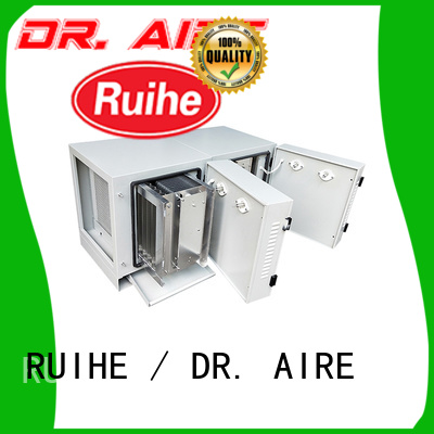 RUIHE / DR. Fábrica de olores de cocina purificador de aire con filtro AIRE para casa