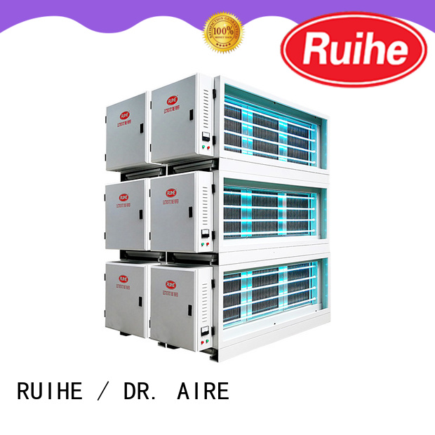 RUIHE / DR. Extractor de aire de cocina comercial, máquina AIRE, suministro de humo