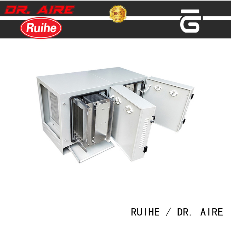 RUIHE / DR. Máquina AIRE, campana extractora de cocina comercial, controles de fábrica para cocina