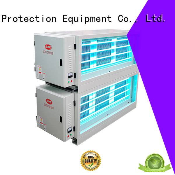 extractor esp pass Kitchen Electrostatic Precipitator RUIHE