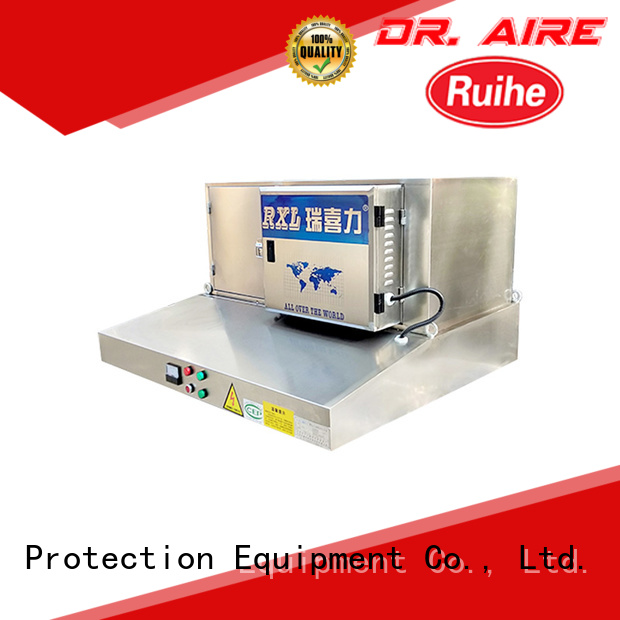 RUIHE / DR. Unidad depuradora de gases de escape AIRE para fabricantes de gases de escape de cocina para el hogar