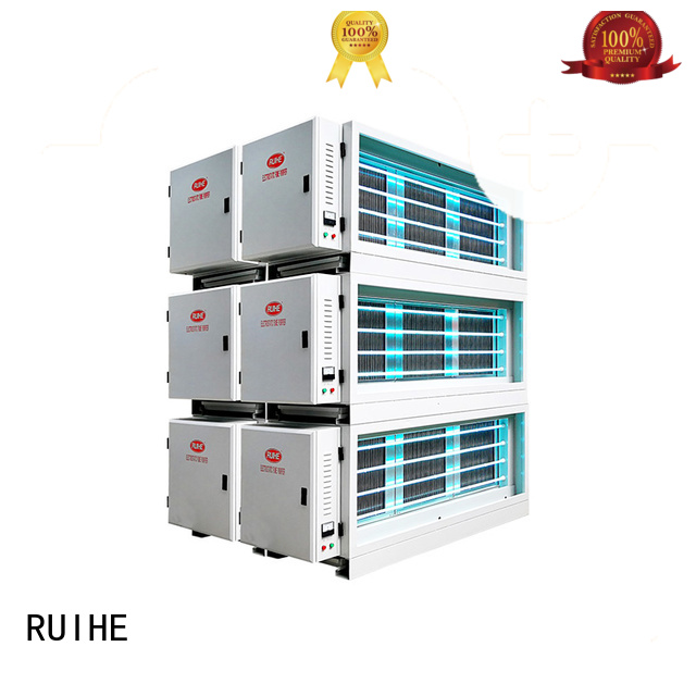 electrostatic precipitator diagram professional machine RUIHE Brand company