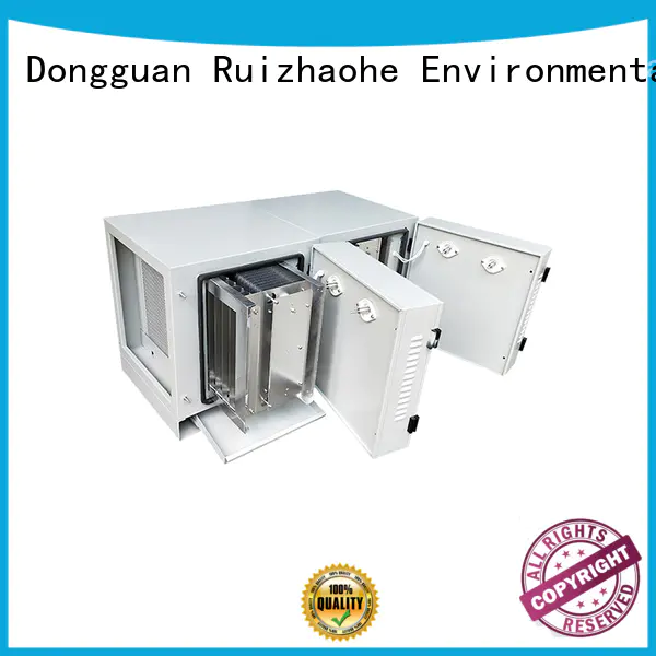 single clean commercial Kitchen Electrostatic Precipitator cleaner RUIHE Brand