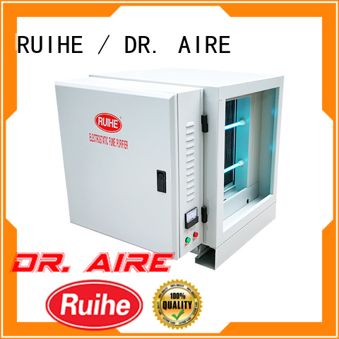 RUIHE / DR. AIRE Fabricantes al por mayor de filtros extractores de cocina comerciales para humo