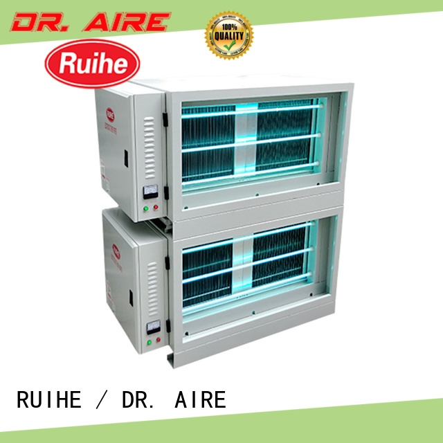 RUIHE / DR. AIRE El mejor filtro precipitador electrostático Suministro para cocina