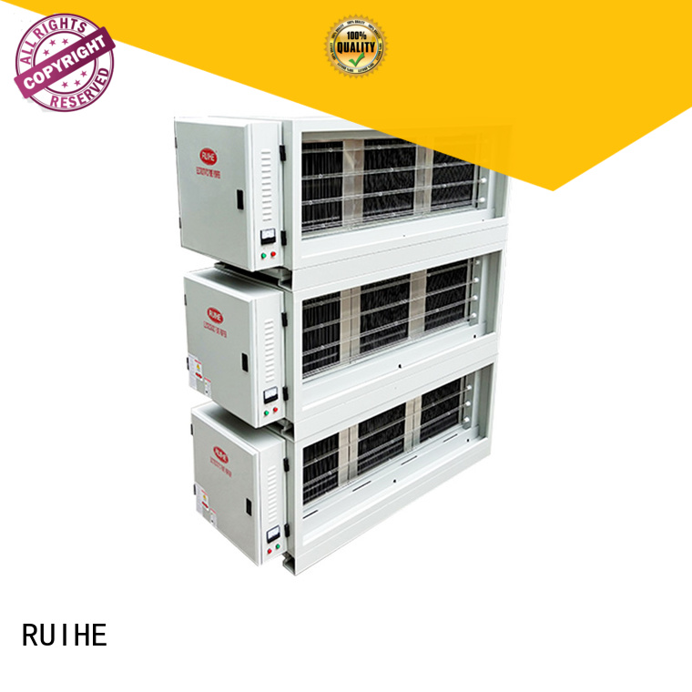 filter professional altitude Kitchen Electrostatic Precipitator RUIHE