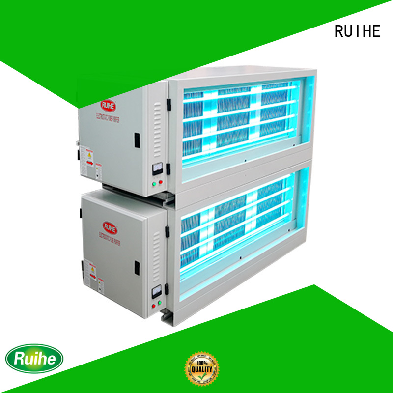 Diagrama del precipitador electrostático de humo de eliminación de emisiones de la marca RUIHE