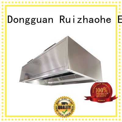 commercial kitchen range hood ventilation kitchen ceiling RUIHE Brand company