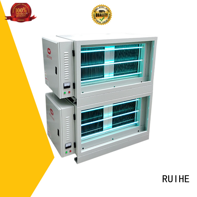 fume removal RUIHE Brand electrostatic precipitator diagram