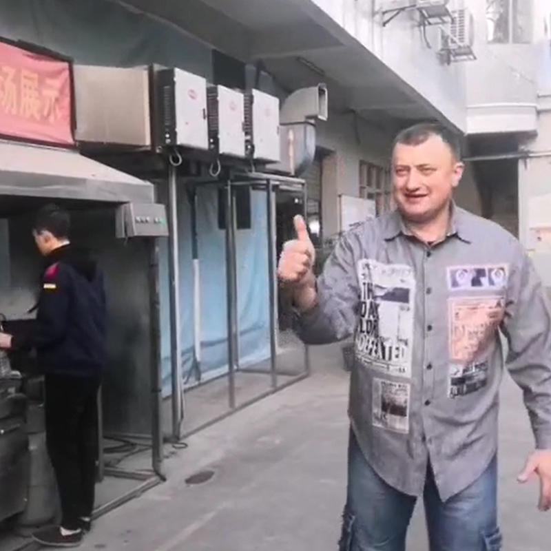 Kazakhstan Customer Review on Electrostatic Air Cleaner Performance